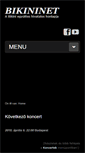 Mobile Screenshot of bikininet.hu